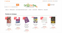 Desktop Screenshot of cafiwebshop.com